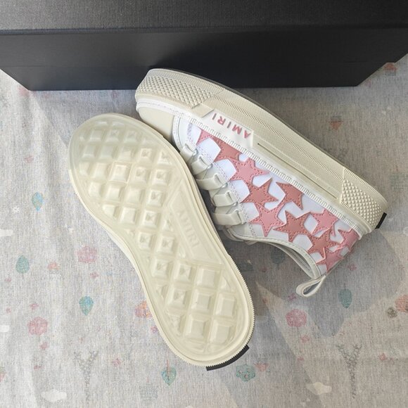 Amiri Star Print Platform Sneakers - Picture 6 of 7